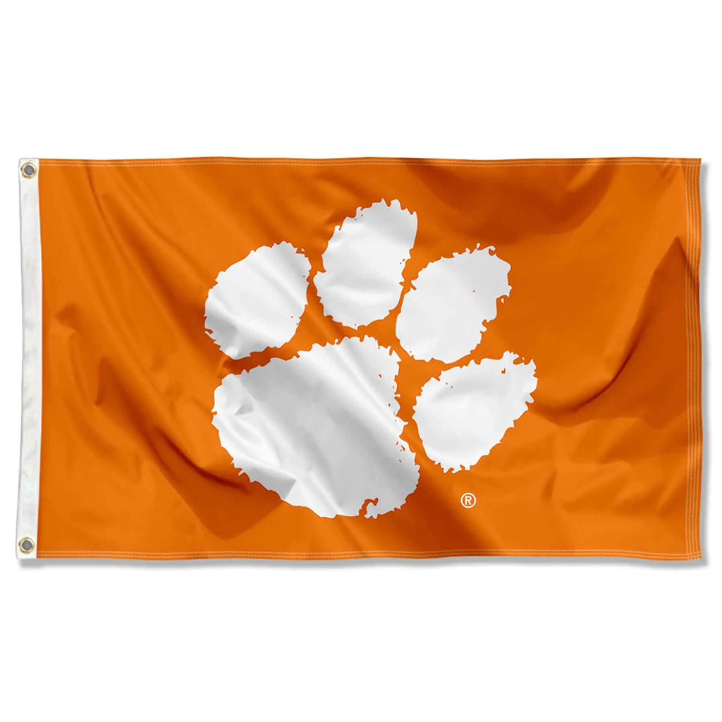 College Flags & Banners Co. Clemson Tigers CU University Large College Flag